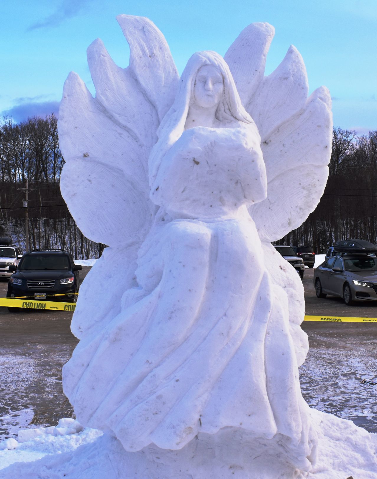 Jackson snow sculpture